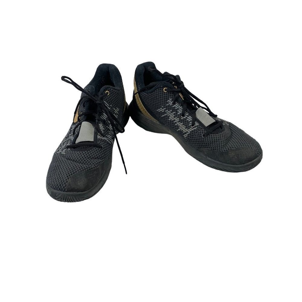 Nike Men's Black & Gold Sneakers